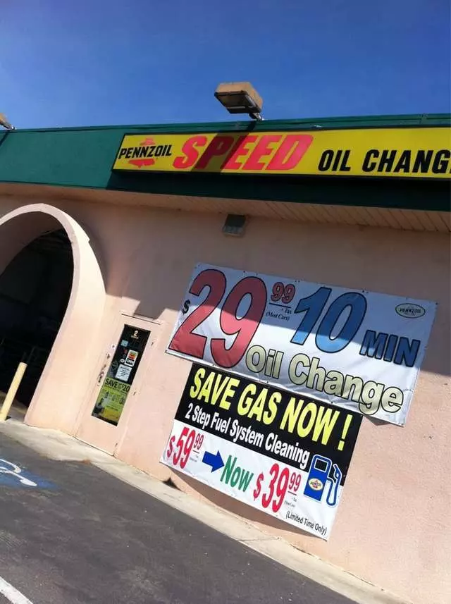 10 Minute Speed Oil Change Center