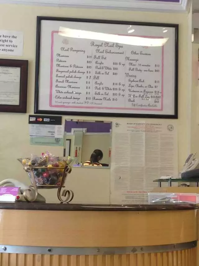 A Royal Nail Spa