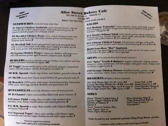 Alice Street Bakery Café