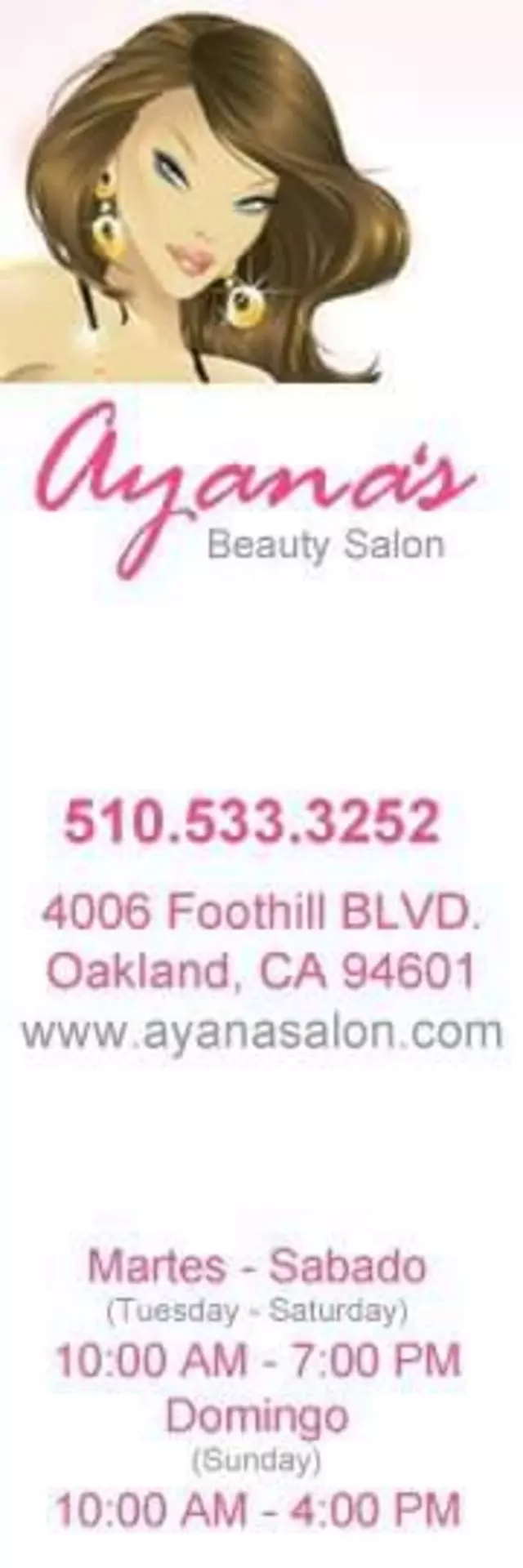 Ayana’s Beauty Salon