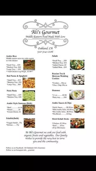Ali’s Gourmet