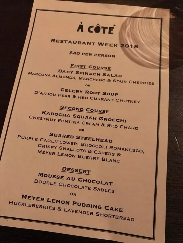 À Côté Restaurant