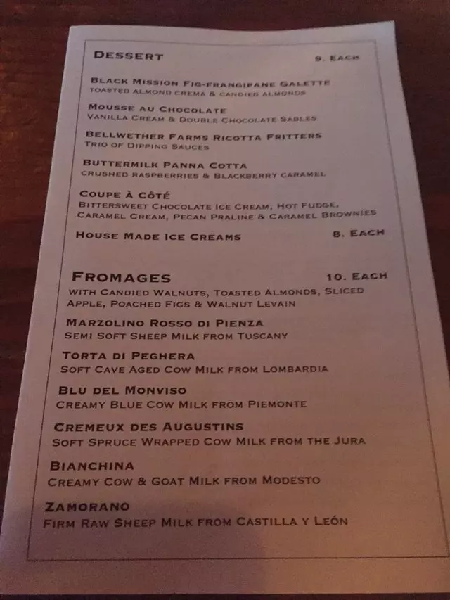 À Côté Restaurant