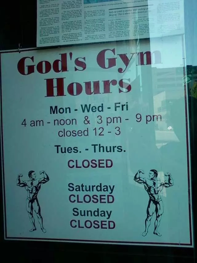 God&apos;s Gym
