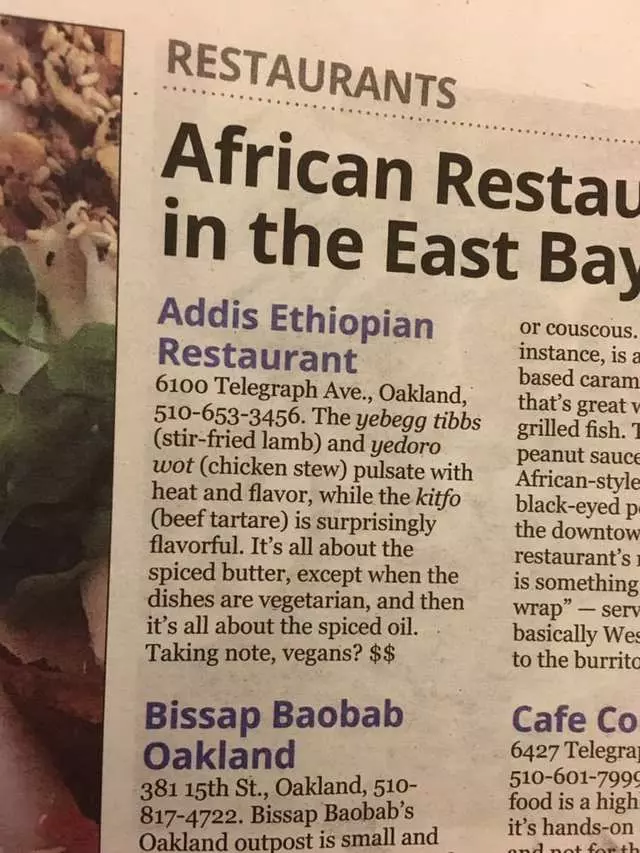 Addis Ethiopian Restaurant
