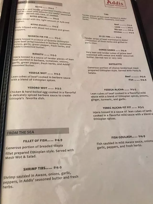 Addis Ethiopian Restaurant
