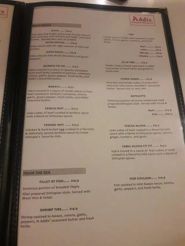 Addis Ethiopian Restaurant