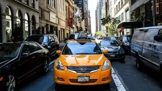 A 1 Yellow Airport Express Taxi