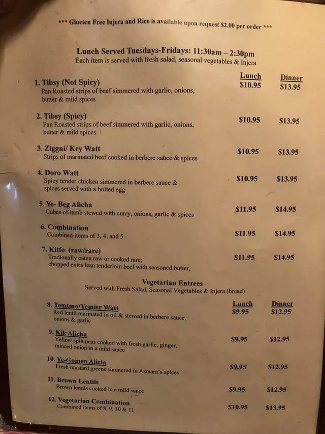 Asmara Restaurant