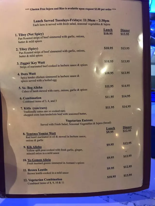Asmara Restaurant