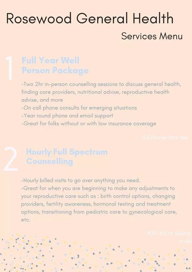 Rosewood Reproductive Health Consultation