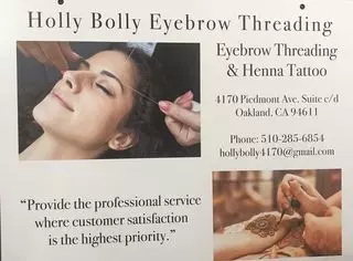 Holly Bolly Eyebrow Threading
