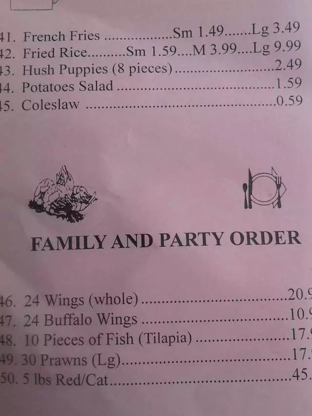 1 Seafood and Chicken Restaurant