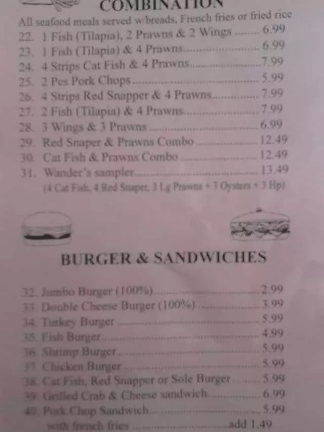 1 Seafood and Chicken Restaurant